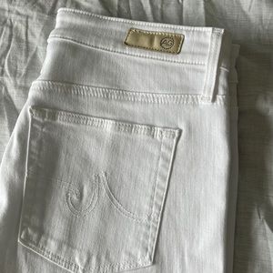 NWOT AG Denim White Skinny jeans